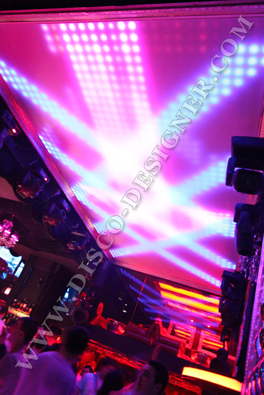 ceilings with dmx lighting effects 